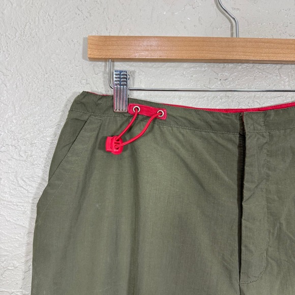 Vtg Y2K No Boundaries Cargo Pants‎ Juniors Large Nylon Baggy Utility Army Grunge - Picture 5 of 14